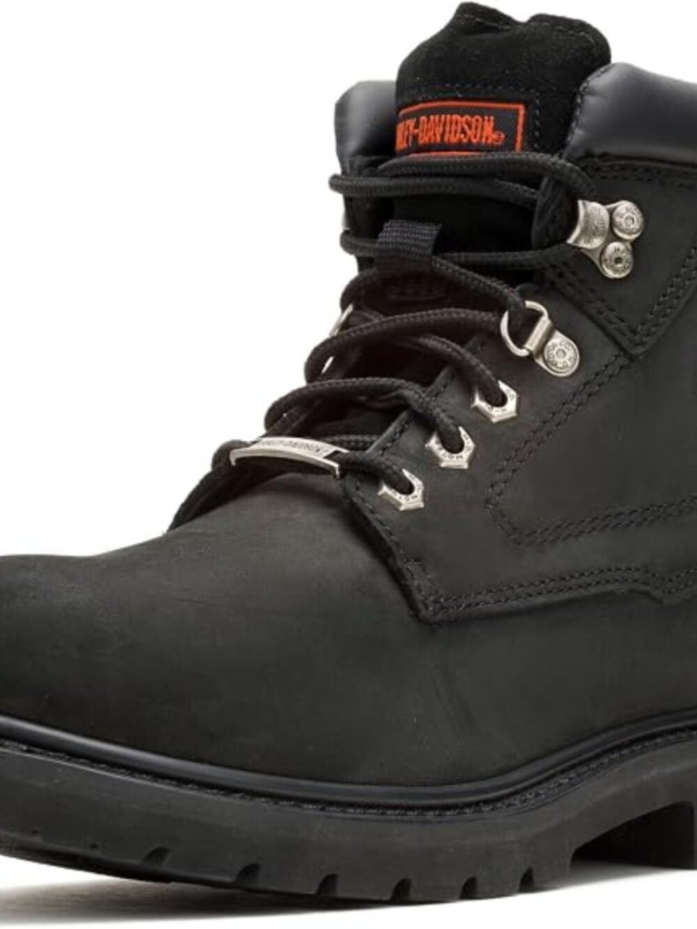 Harley-Davidson Badlands Men's Motorcycle Boots 7.5 Black EUC